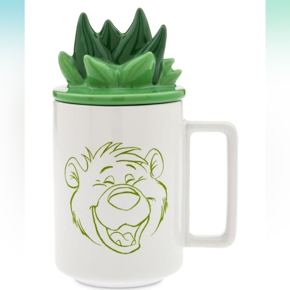 🆕 Disney’s Baloo Bare Necessities Mug with Lid From the Jungle Book Double Sided - Picture 2 of 6